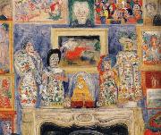 Interior with Three Portraits James Ensor